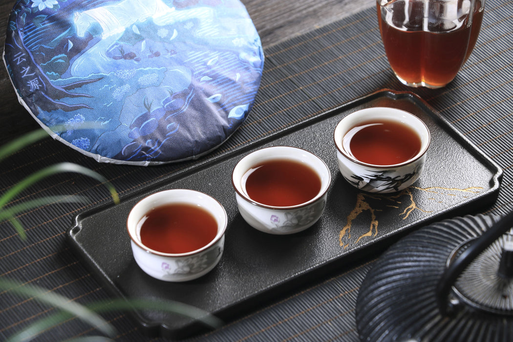 2026 Yunnan Sourcing "Spirit Horse" Ripe Pu-erh Tea Cake | Yunnan Sourcing Tea Shop