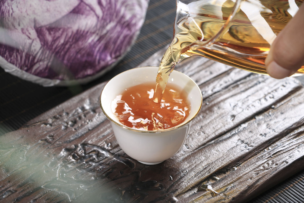 2026 Yunnan Sourcing "Wild Purple Black" of Yong De Tea Cake | Yunnan Sourcing Tea Shop