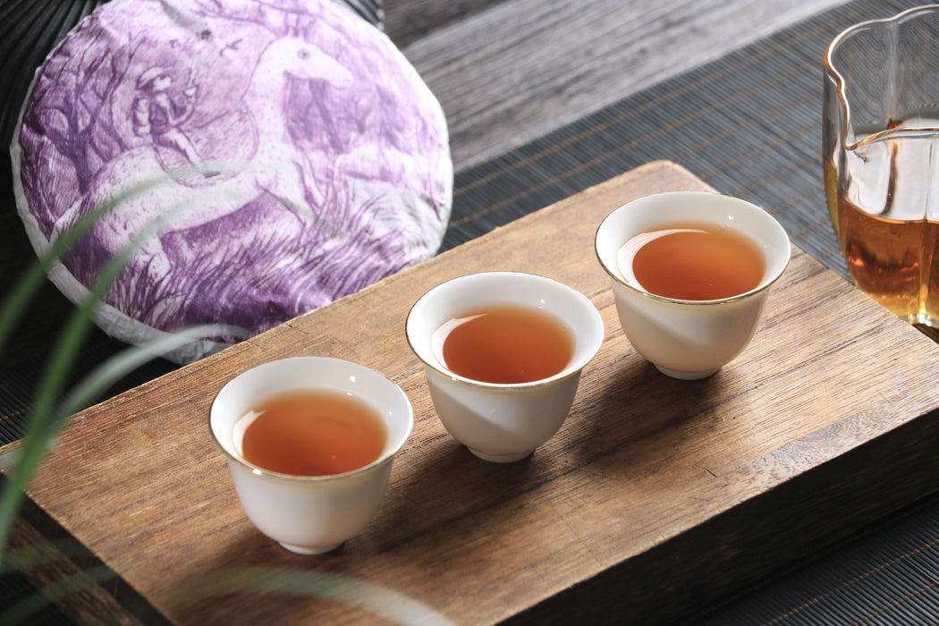 2026 Yunnan Sourcing "Wild Purple Black" of Yong De Tea Cake | Yunnan Sourcing Tea Shop