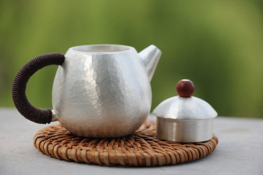 Mini Dragon Egg Teapot Pure Silver 999 * 50ml | Yunnan Sourcing Tea Shop