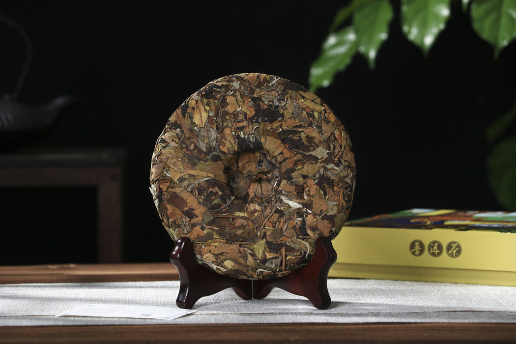 2026 Yunnan Sourcing "Jiu Tai Po Bai Cha" Old Arbor White Tea Cake | Yunnan Sourcing Tea Shop