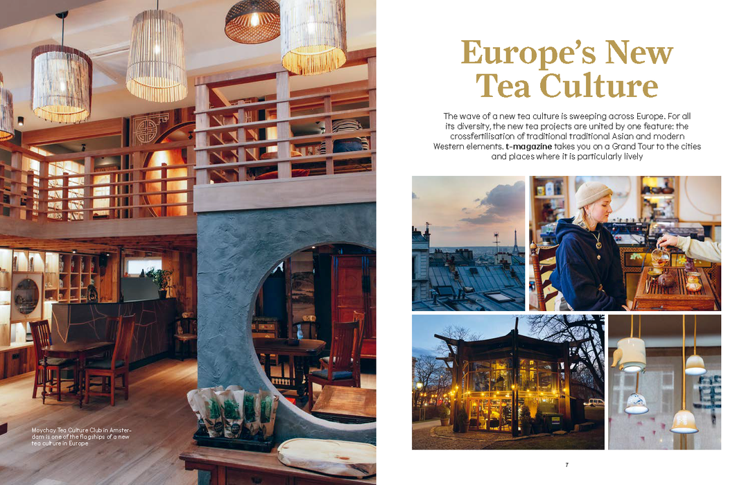 t-Magazine for Tea Culture - International Edition #1 (Blue Cover)
