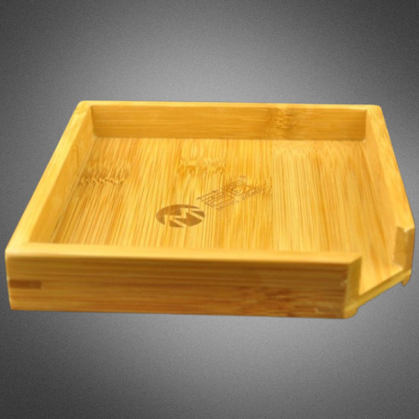 Mini Bamboo Tray for Chiseling Away at your Pu-erh tea cake * 13x13x2cm