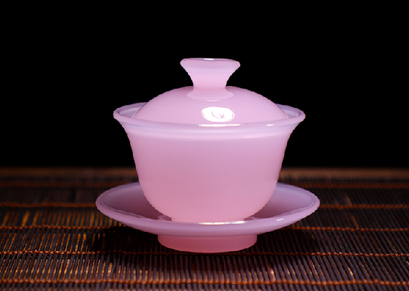 De Hua "Pink Jade" Jingdezhen Porcelain Tea Set