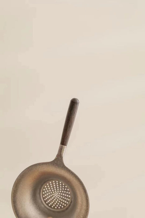 Titanium Strainer With Hardwood Handle