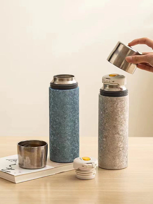 Titanium Flask for Brewing Tea