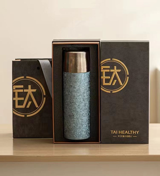 Titanium Flask for Brewing Tea