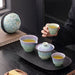 Lavender Mist Crystalline Ceramic Travel Tea Set | Yunnan Sourcing Tea Shop