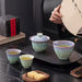 Lavender Mist Crystalline Ceramic Travel Tea Set | Yunnan Sourcing Tea Shop