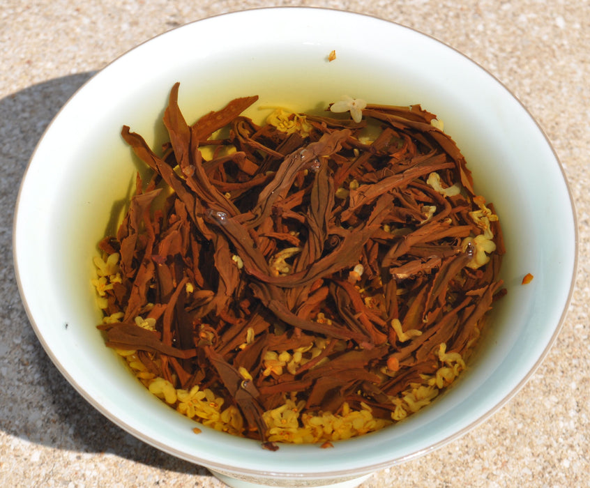 Osmanthus Flower and Yi Mei Ren Black Tea Dragon Ball | Yunnan Sourcing Tea Shop