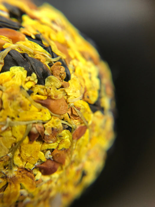 Osmanthus Flower and Yi Mei Ren Black Tea Dragon Ball