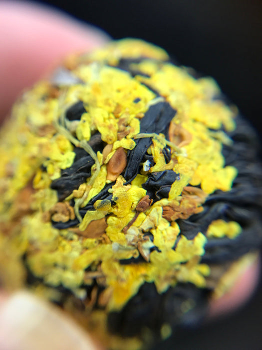 Osmanthus Flower and Yi Mei Ren Black Tea Dragon Ball | Yunnan Sourcing Tea Shop