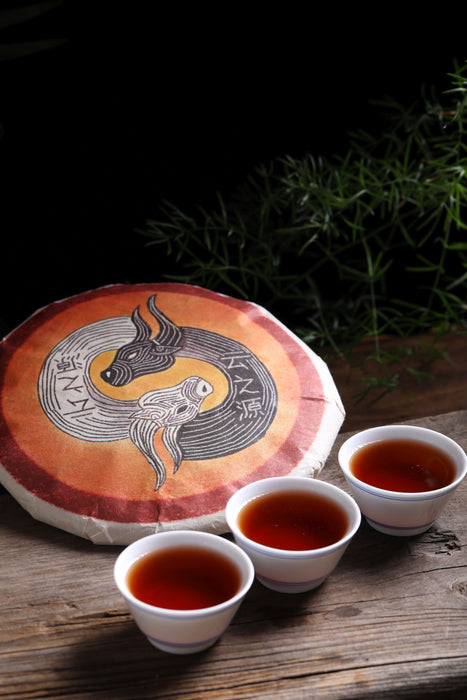 2021 Yunnan Sourcing "Impression" Ripe Pu-erh Tea Cake