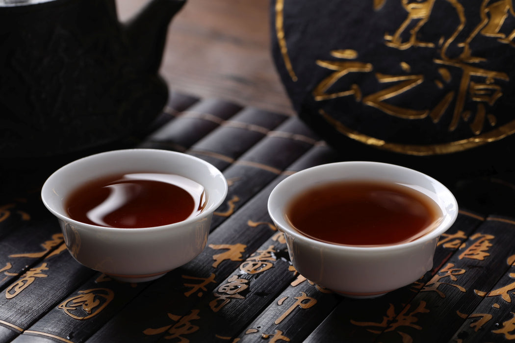 2021 Yunnan Sourcing "Golden Ox" Ripe Pu-erh Tea Cake
