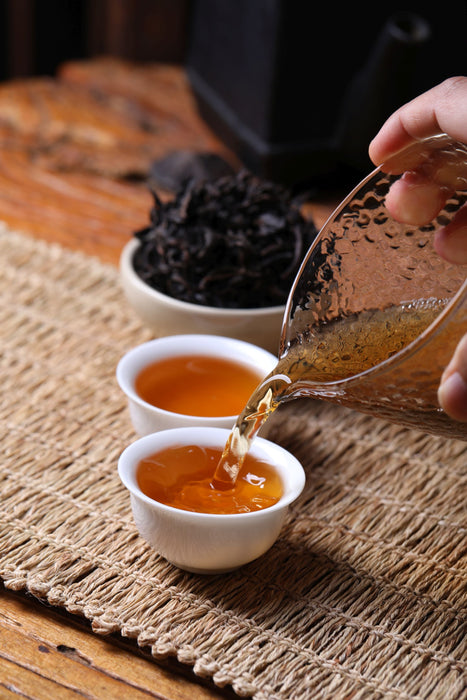 2008 Aged Da Hong Pao Oolong Tea from Wu Yi Shan