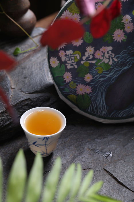 2021 Yunnan Sourcing "Spring Morning" Raw Pu-erh Tea Cake