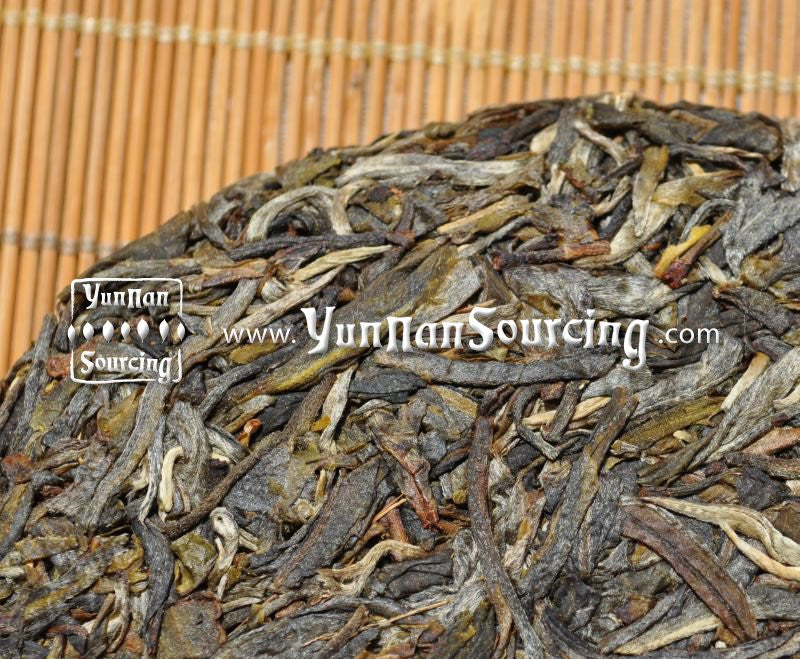 2010 Yunnan Sourcing "Bang Dong Village" Raw Wild Arbor Pu-erh Tea Cake of Mengku