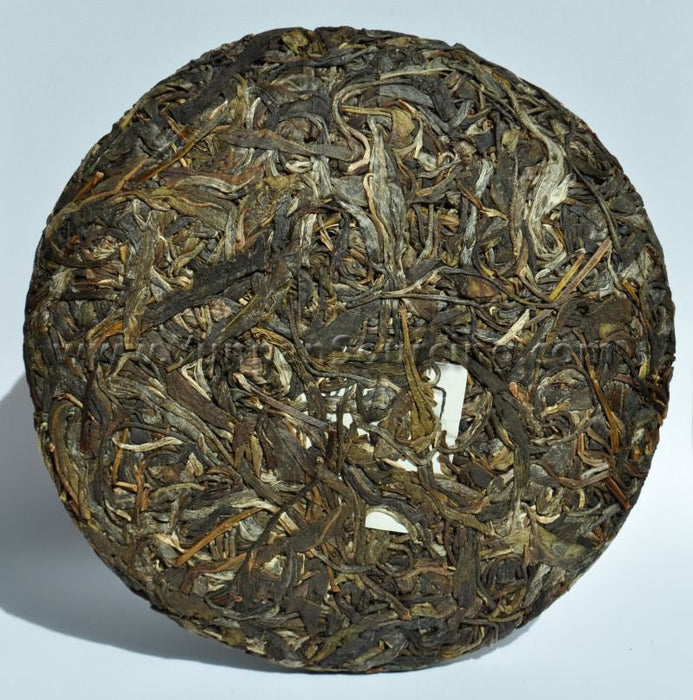 2010 Yunnan Sourcing "Ding Jia Zhai" Autumn Harvest Yi Wu Pu-erh Tea Cake - Yunnan Sourcing Tea Shop