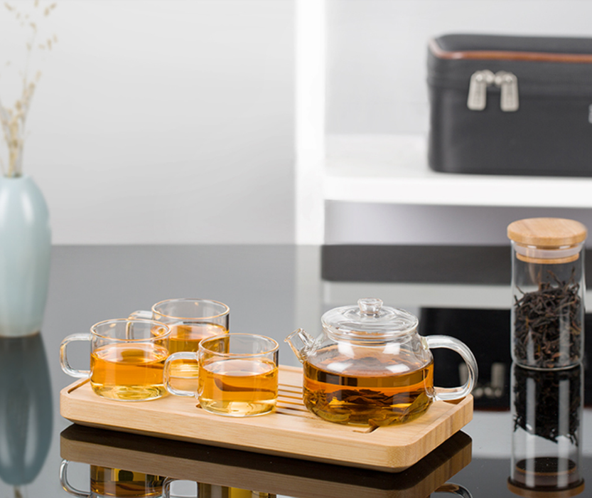 SAMA Portable Gong Fu Tea Set with Tea Table