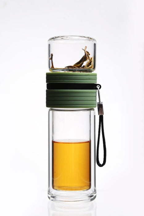 SAMA Portable Gong Fu Insulated Glass Flask