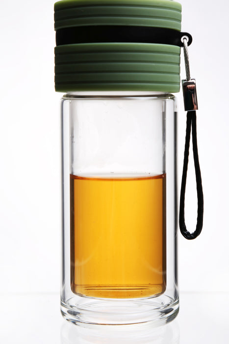 SAMA Portable Gong Fu Insulated Glass Flask