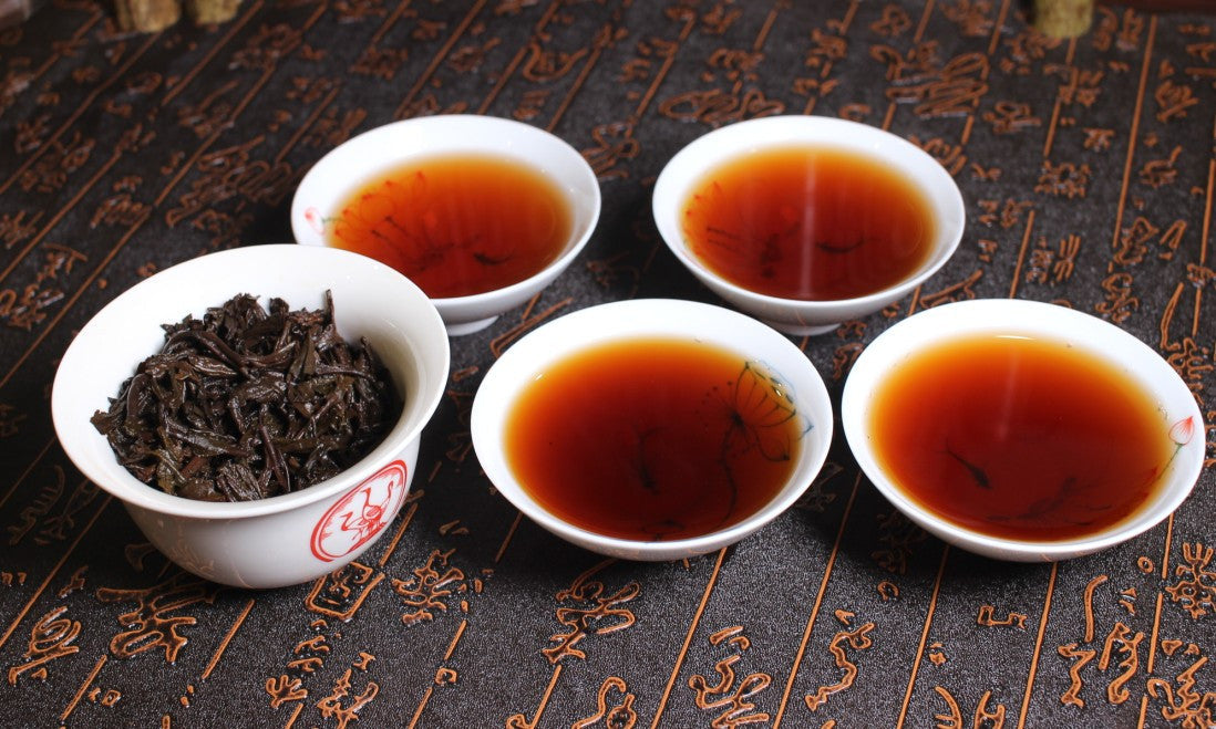 2015 Three Cranes 55015 Recipe Liu Bao Hei Cha of Guangxi