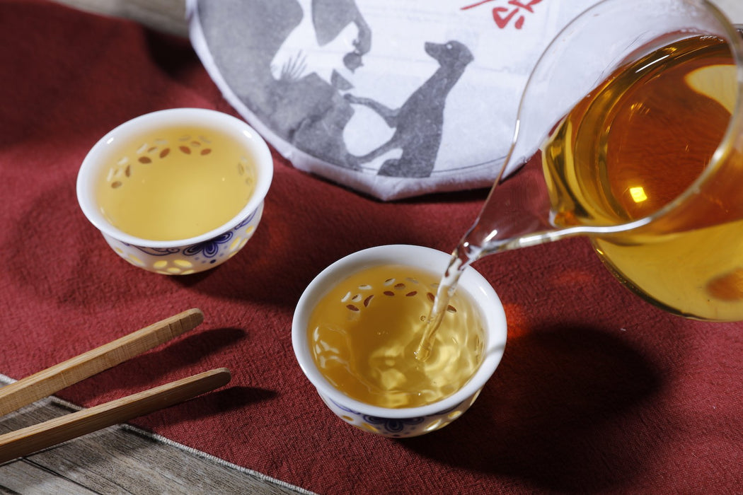2018 Yunnan Sourcing "Lin Xia Sheng Tai" Raw Pu-erh Tea Cake