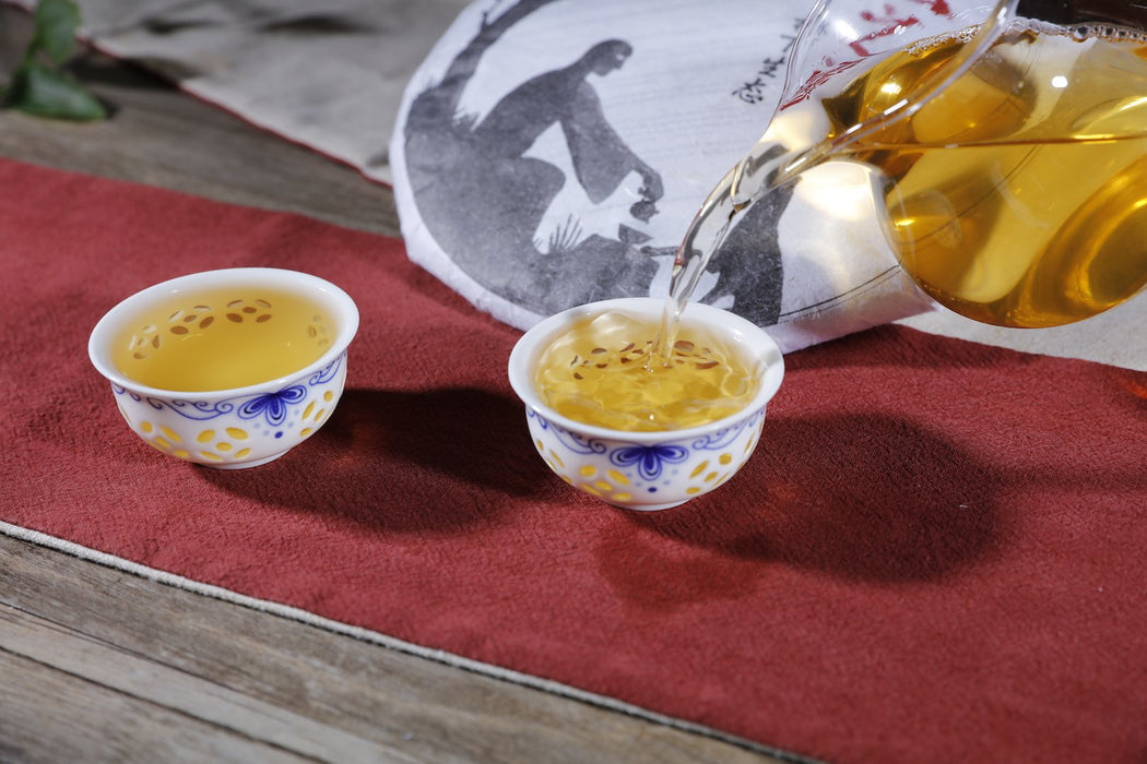 2018 Yunnan Sourcing "Lin Xia Sheng Tai" Raw Pu-erh Tea Cake