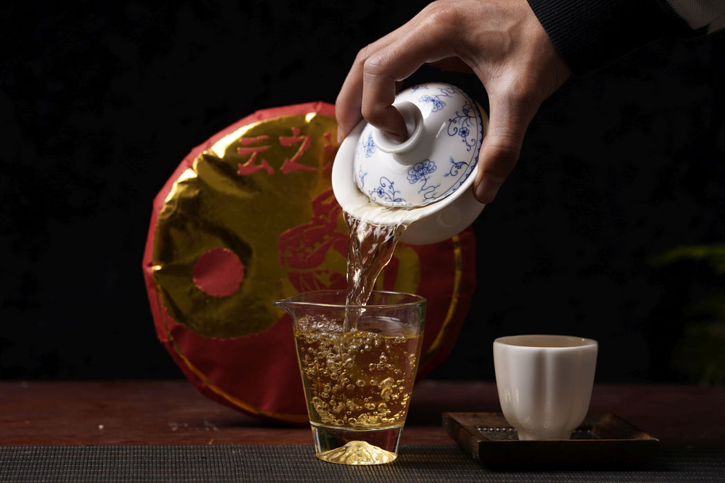 2022 Yunnan Sourcing "Gold Impression" Raw Pu-erh Tea Cake