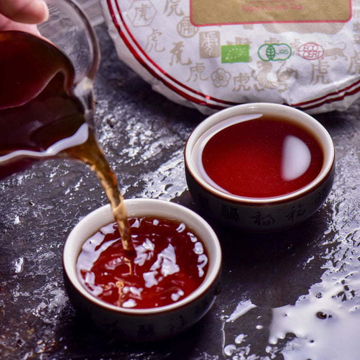 2022 Yunnan Sourcing "Te Zhi" Certified Organic Ripe Pu-erh Tea