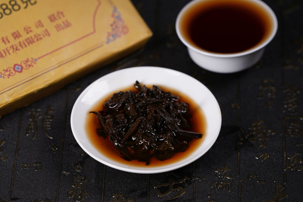 2022 Zu Xiang "Wu Liang Chuan Qi 888" Certified Organic Ripe Pu-erh Tea