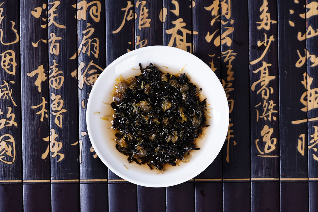 Huang Shan Chrysanthemum and Ripe Pu-erh Tea Cake