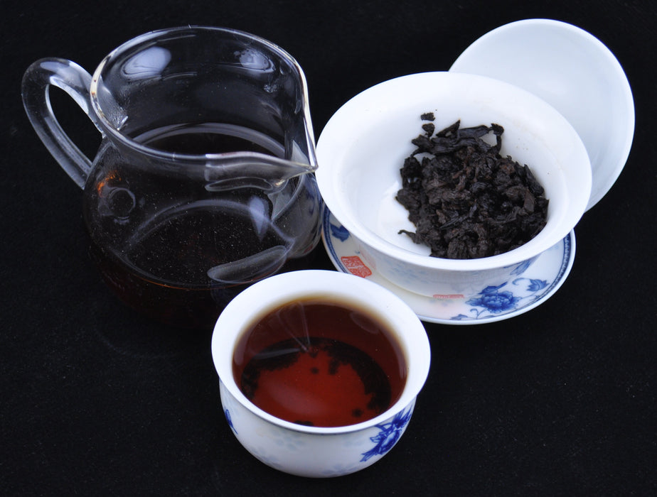 2014 Yunnan Sourcing Cha Tou Sheng Yun Ripe Pu-erh tea brick