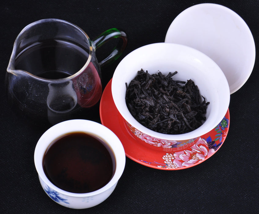 2014 Yunnan Sourcing Man Tang Hong 3 Ripe Pu-erh Tea Cake