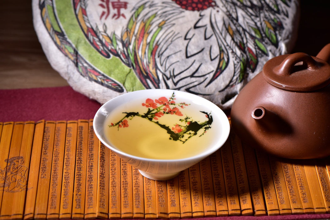 2017 Yunnan Sourcing "San Ceng Yun" Raw Pu-erh Tea Cake