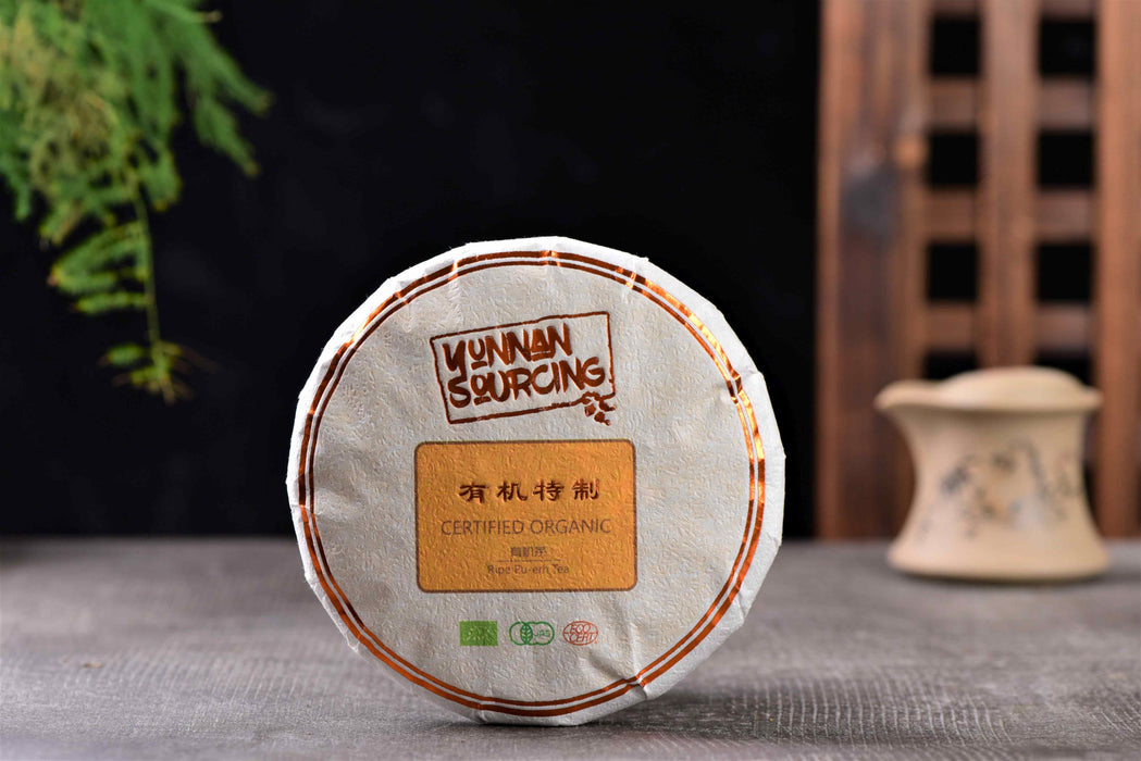 2020 Yunnan Sourcing "Te Zhi" Certified Organic Ripe Pu-erh Tea