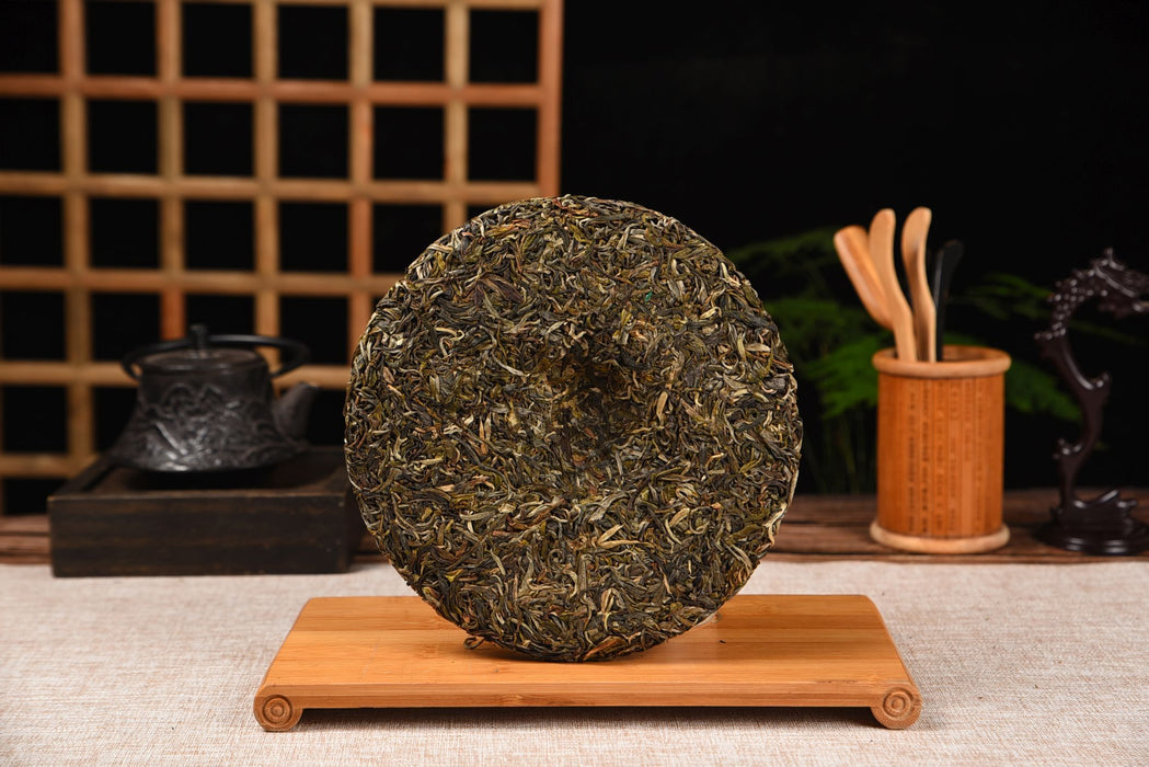 2021 Yunnan Sourcing "Zhang Jia San Dui" Raw Pu-erh Tea Cake