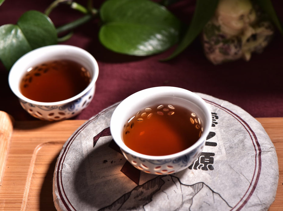 2017 Yunnan Sourcing "Crimson Rooster" Ripe Pu-erh Tea Cake