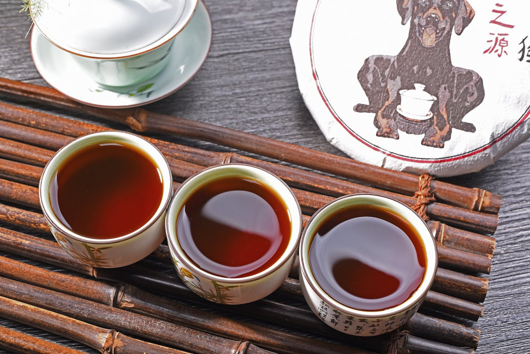 2018 Yunnan Sourcing "Queen of Yi Wu" Ripe Pu-erh Tea Cake