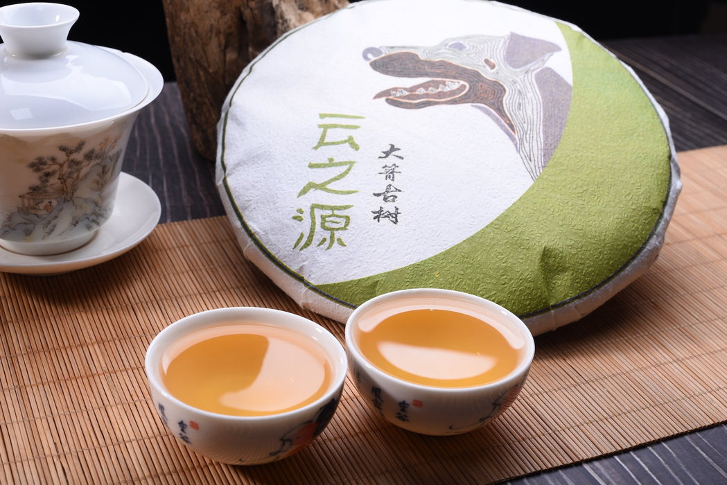 2018 Yunnan Sourcing "Autumn Da Qing Gu Shu" Raw Pu-erh Tea Cake