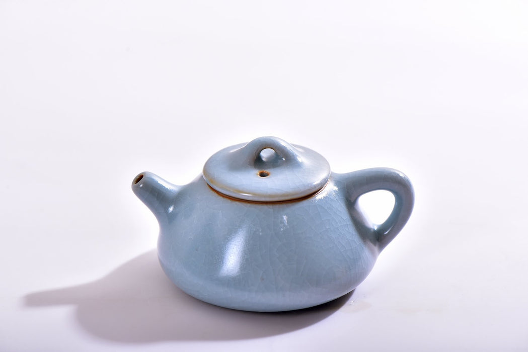 Ru Yao Celadon "Miniature Shi Piao" Teapot