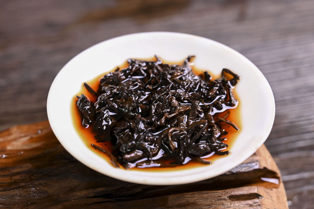 2017 Xiaguan "Da Xue Shan" Ripe Pu-erh Tea Mushroom Tuo