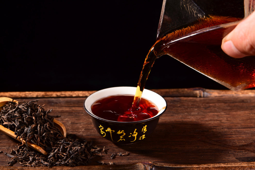 Menghai "Gong Ting" Tippy Grade Ripe Pu-erh Tea