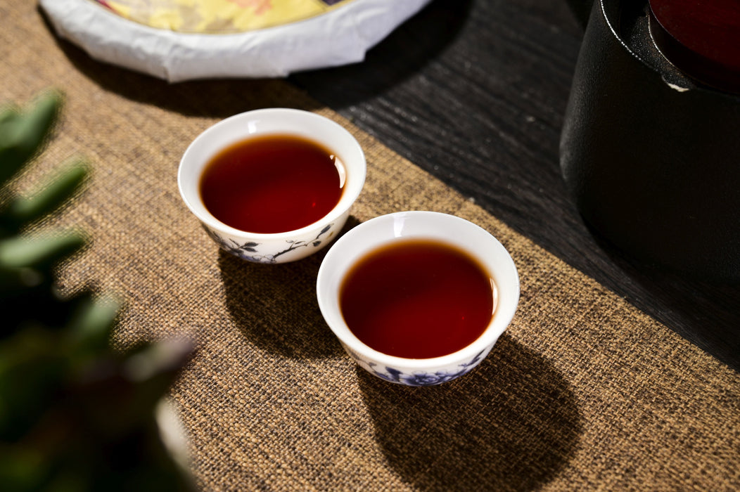 2023 Yunnan Sourcing "Into the Soup" Xin Ban Zhang Ripe Pu-erh Tea