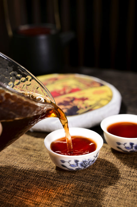 2023 Yunnan Sourcing "Into the Soup" Xin Ban Zhang Ripe Pu-erh Tea