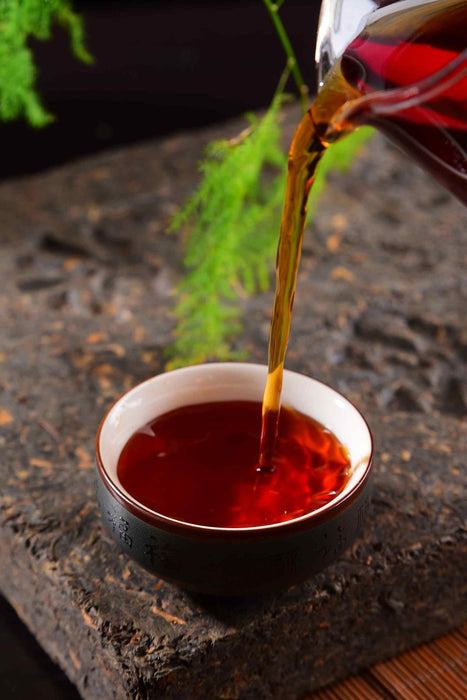 2020 Three Cranes "1815 Recipe" Liu Bao Tea Brick