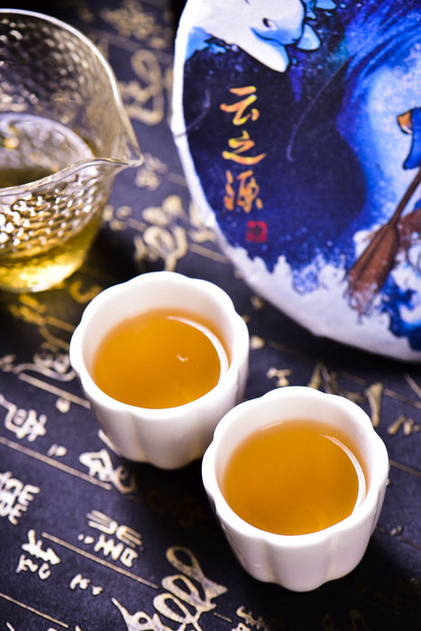 2023 Yunnan Sourcing "Cha Qi" Raw Pu-erh Tea Cake