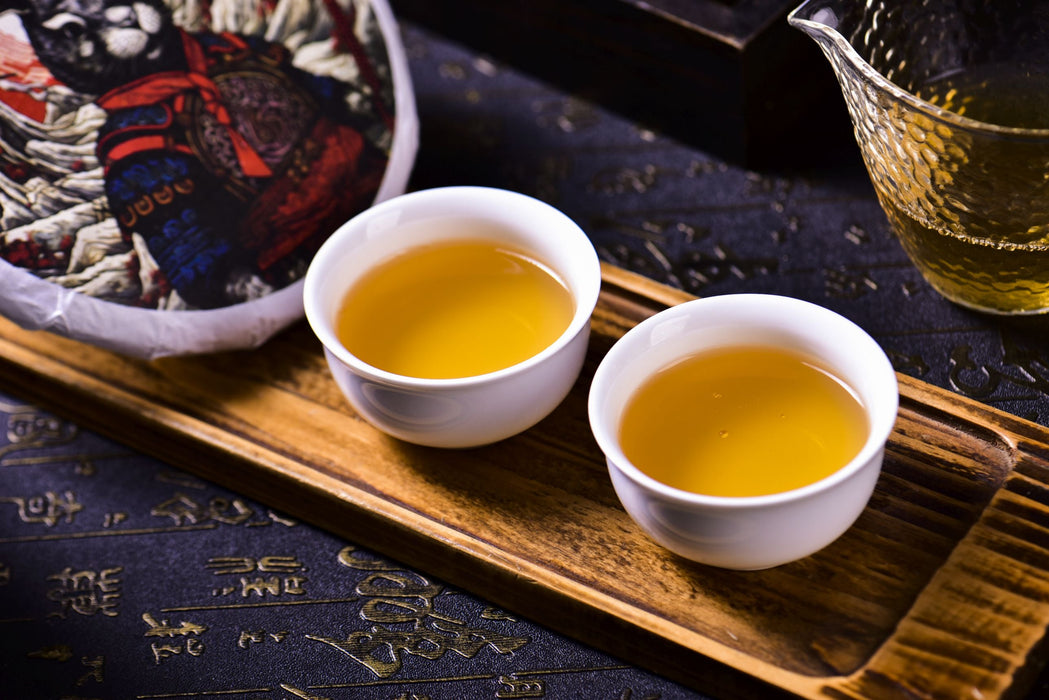 2023 Yunnan Sourcing "Heaven's Door" Raw Pu-erh Tea Cake