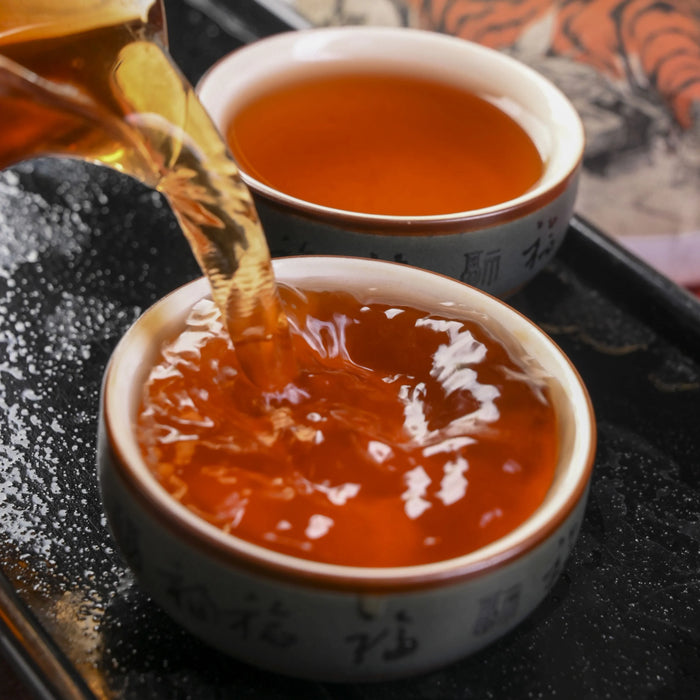 2022 Yunnan Sourcing "Tiger Clan" Ripe Pu-erh Tea Cake