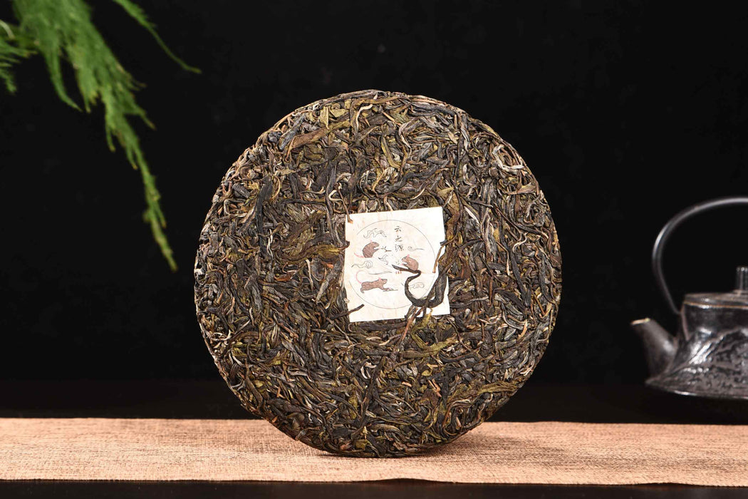 2020 Yunnan Sourcing "Da Qing Zhai" Old Arbor Raw Pu-erh Tea Cake